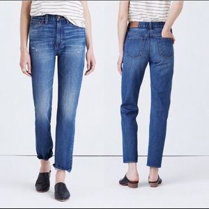 Madewell the perfect vintage jean EMBROIDERED